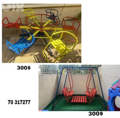swing and spin wheel