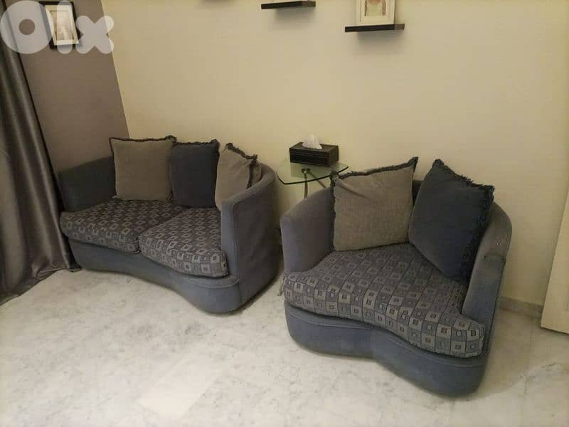Gently Used  Sofa Set - Afford and Perfect for Any Living Room 1