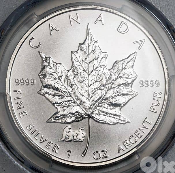 Fine Silver 9999 Canada 1