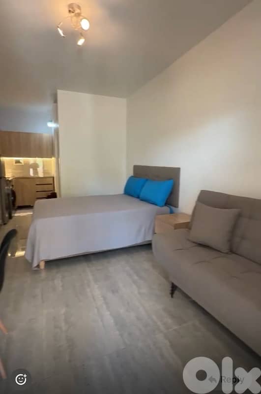 Furnished studio chalet for long term rent in Keserwan - 450$ 1