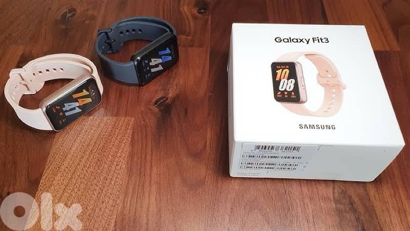 samsung Galaxy Fit 3 Smart Watch available Pink & Black 0