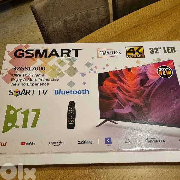 GSMART 32 inch new TV 4