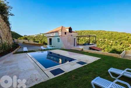 280m2 Duplex Villa+Pool+Garden 4sale in Aabrine/Batroun -فيلا في عبرين