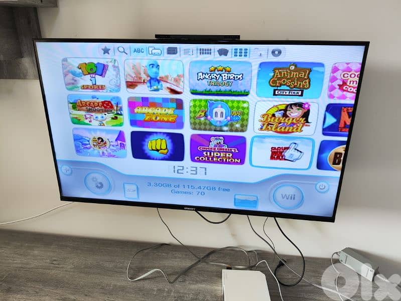 Wii modded with 128gb games 2