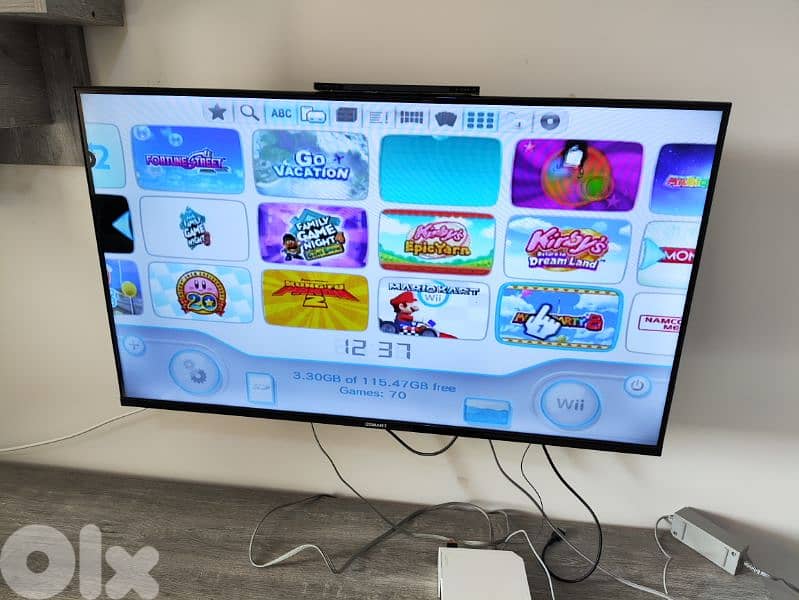 Wii modded with 128gb games 3