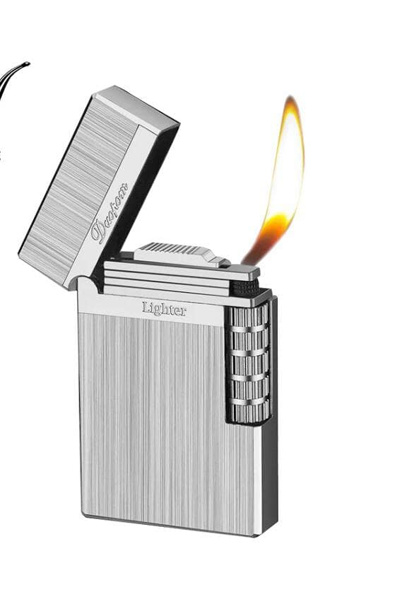 Dupont-Style Refillable Cigarette Lighter with Gift Box - Lebanon 1