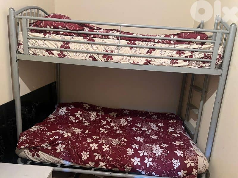 double deck bed with matresses 2