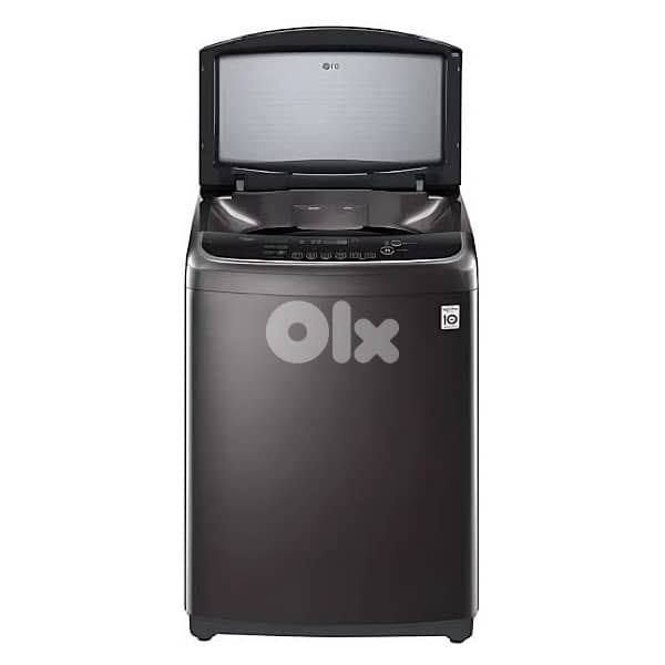 Washer LG 18kg Inverter Black غسالة أل جي الأصلية إنفرتر 0