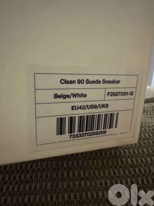 Axel Arigato Clean 90 Beige Suede Men (Size 42) 3