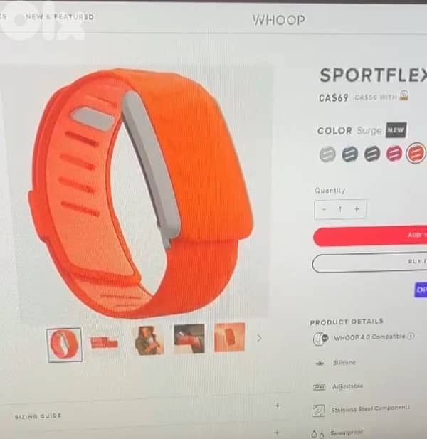 whoop 4.0 bands 1