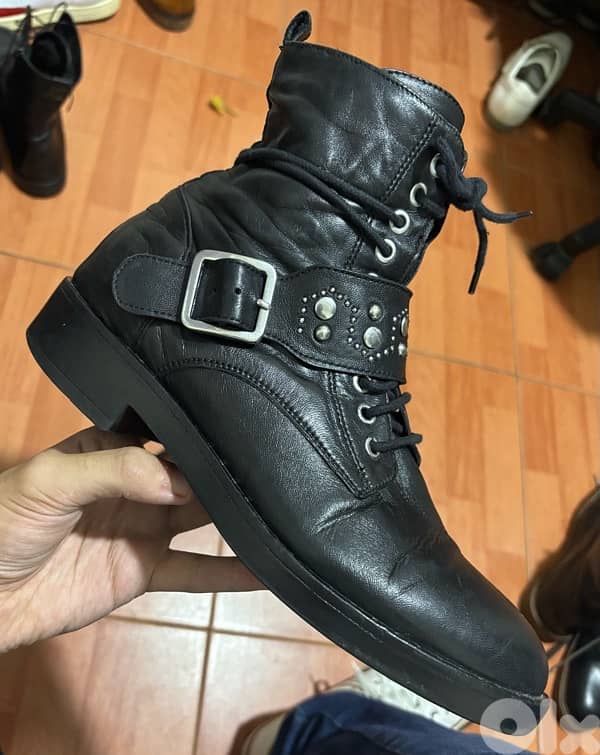 LEATHER BOOTS for women 4