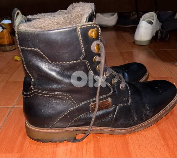 BUGGATTI LEATHER WINTER BOOTS 1