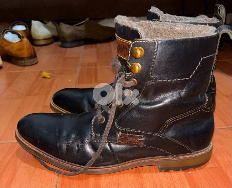 BUGGATTI LEATHER WINTER BOOTS 2