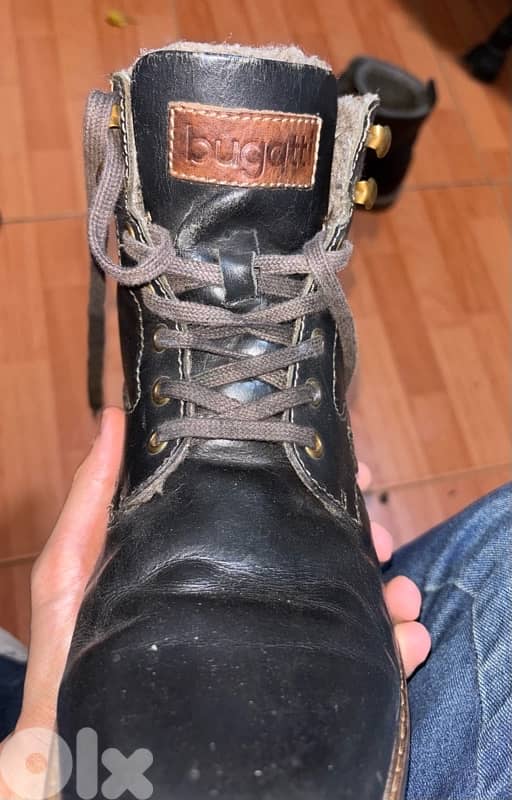 BUGGATTI LEATHER WINTER BOOTS 3