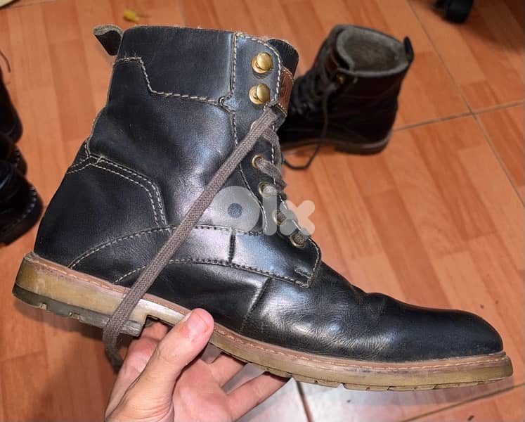 BUGGATTI LEATHER WINTER BOOTS 5
