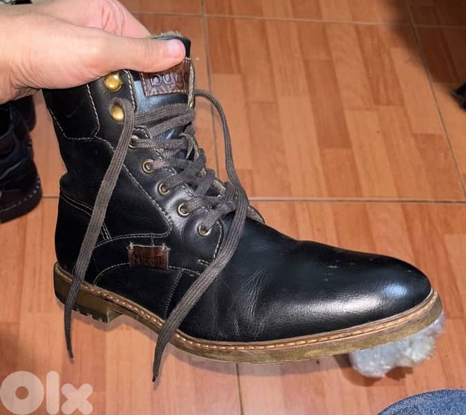 BUGGATTI LEATHER WINTER BOOTS 7