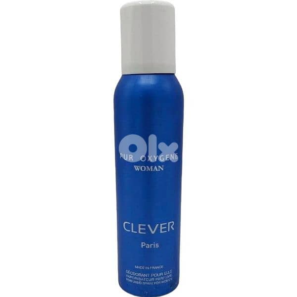clever paris pur oxygene body spray 150ml 0