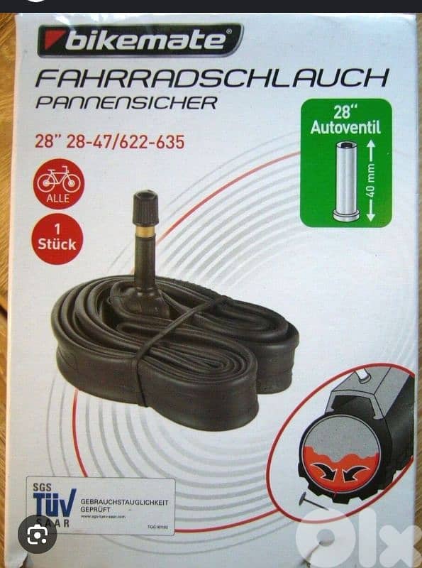 bikemate inner tube , puncture proof 2