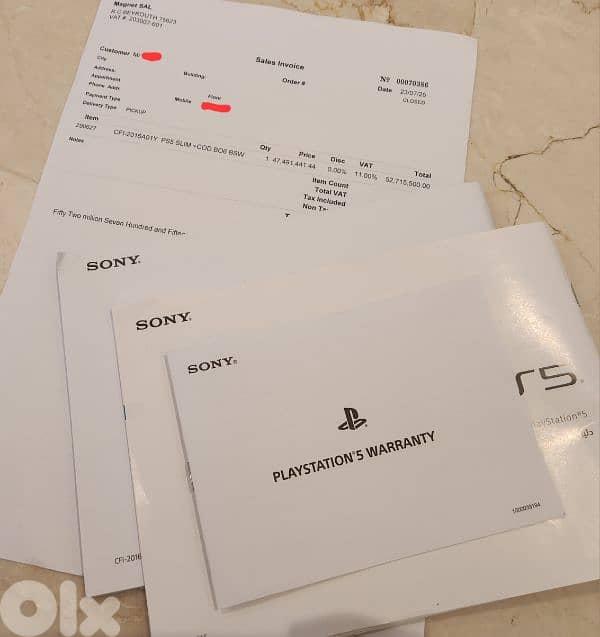 PlayStation 5 Slim Disc Edition – Like New with warranty 3