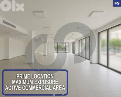 Spacious Showroom for Rent in Zouk Mosbeh–Prime Location REF#FS127437