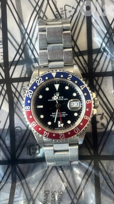 rolex gmt master pepsi 0