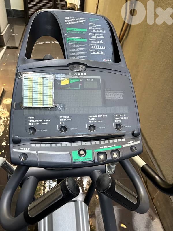 Eleptical Machine Precor EFX 556 V3 1
