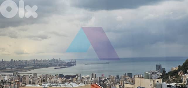 LUX Decorated&Furnished Apartment+sea view 4sale in Rabweh - الربوة