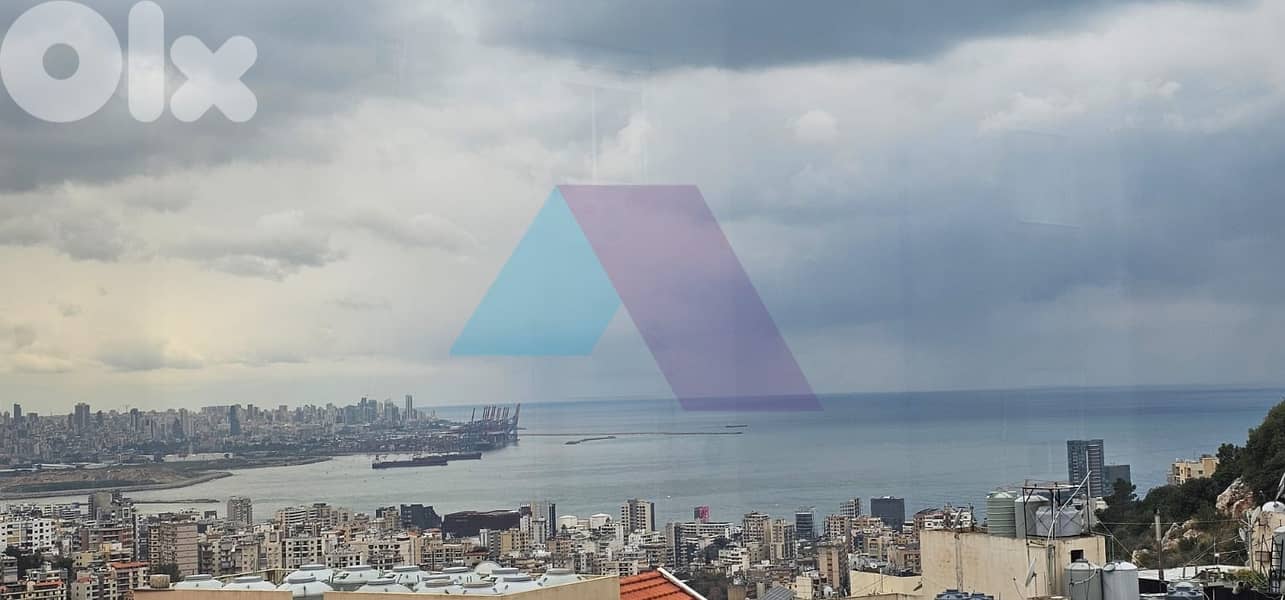 LUX Decorated&Furnished Apartment+sea view 4sale in Rabweh - الربوة 0