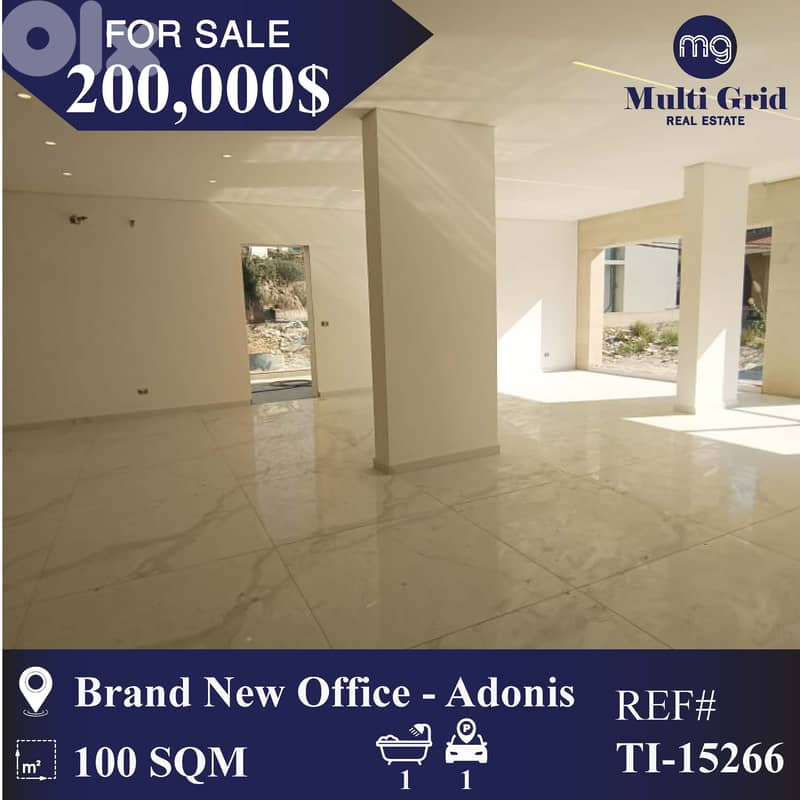 TI-15266 / Office for Sale in Adonis, مكتب للبيع في أدونيس 0