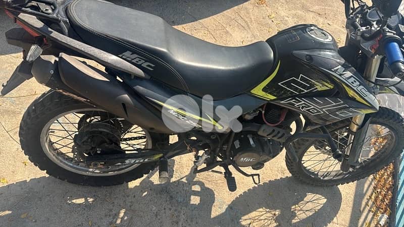 all of the bike is not used 0
