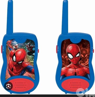 lexibook spiderman walkie talkies up to 100m