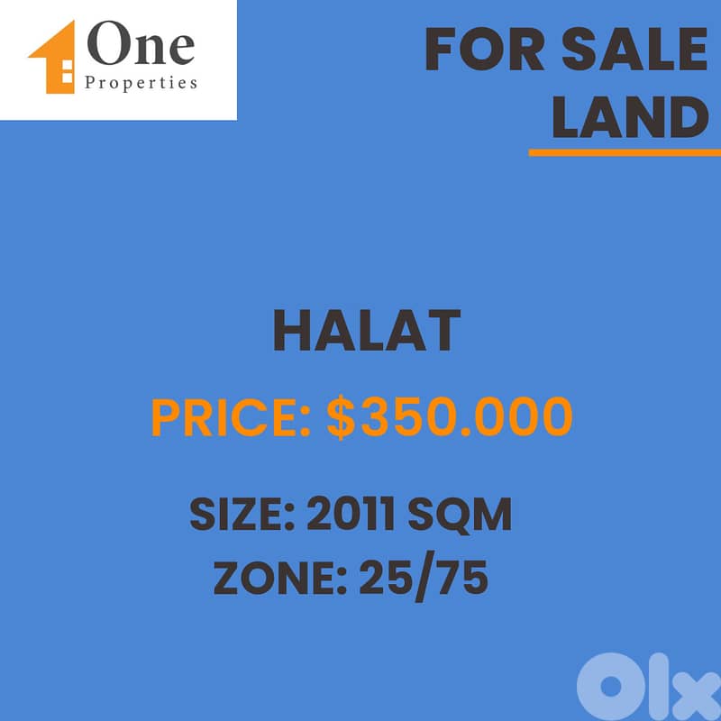 LAND FOR SALE IN HALAT 0