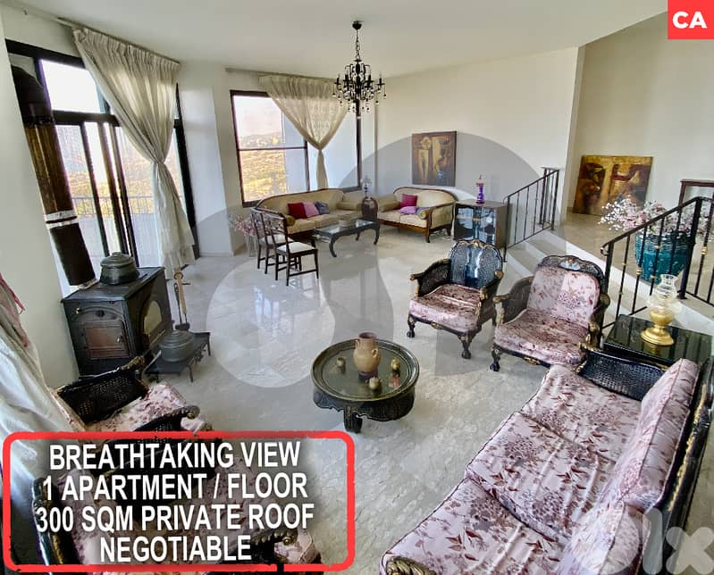 Great deal, Full Sea View, roof, fully furnished/فتقا REF#CA127460 0