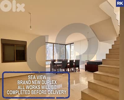 Sea View , Brand New Duplex - Antelias  REF#RK127461
