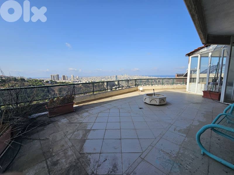 Beautiful Apartment with Terrace in Fanar 0