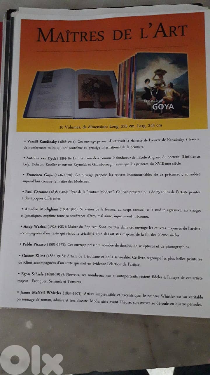 Maitres de L'art 10 volumes 2