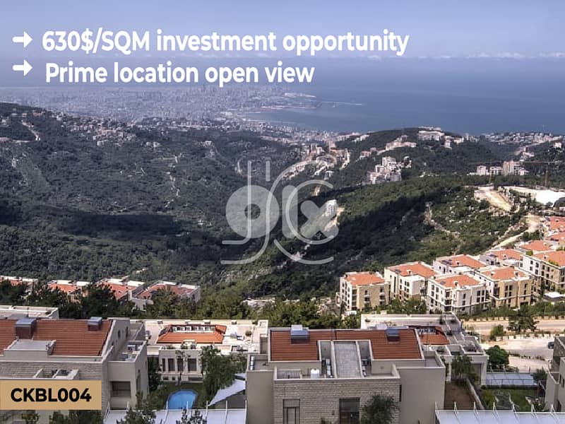 $630/sqm Rare Land in Beit Misk-أرض في بيت مسك 630 دولار للمتر المربع 0