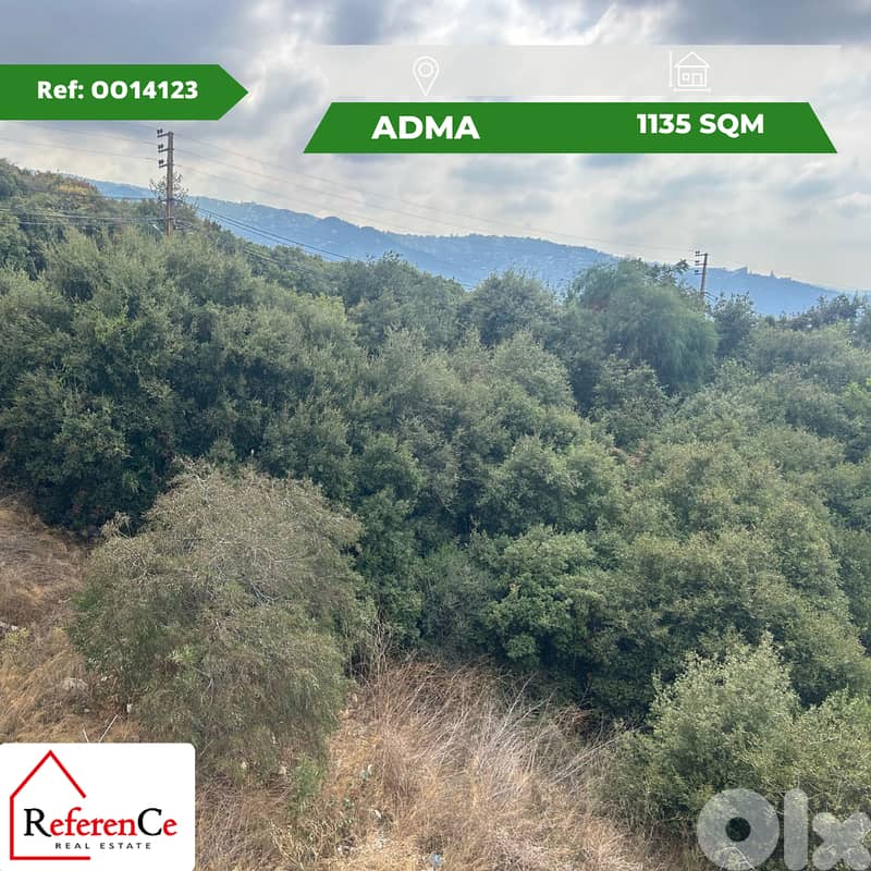 Under Market Price Land in Adma أرض بأقل من سعر السوق في أدما 0