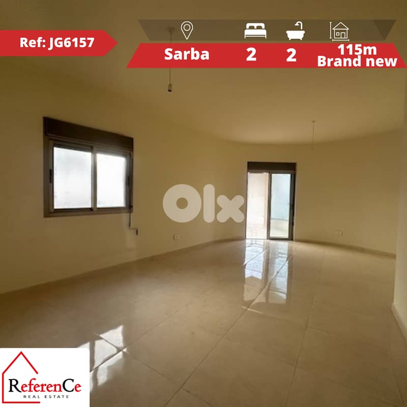 Brand new apartment in Sarba شقة جديدة في صربا 0