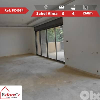 Apartment in sahel Alma for sale شقة للبيع في ساحل علما