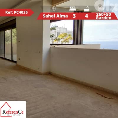 Apartment with Garden in Sahel Alma شقة بحديقة في ساحل علما