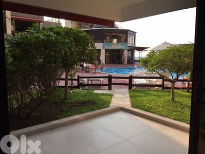 Full Renovated & Furnished Chalet with Private Garden & Facing Pool