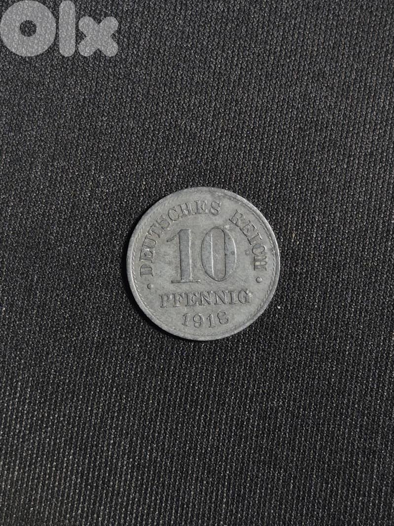 10 Pfennig Deutshes Reich 1918 0