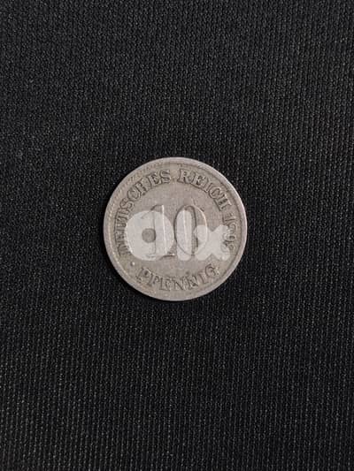 10 Pfennig Deutshes Reich 1898