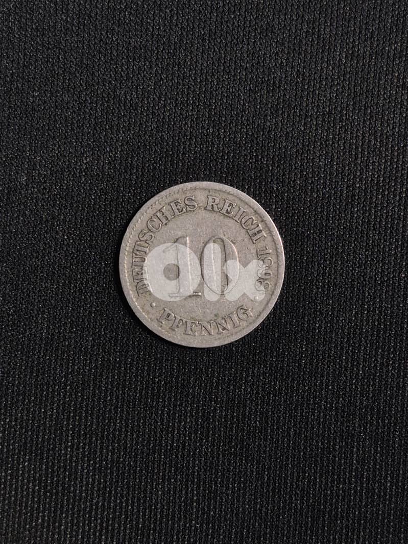 10 Pfennig Deutshes Reich 1898 0