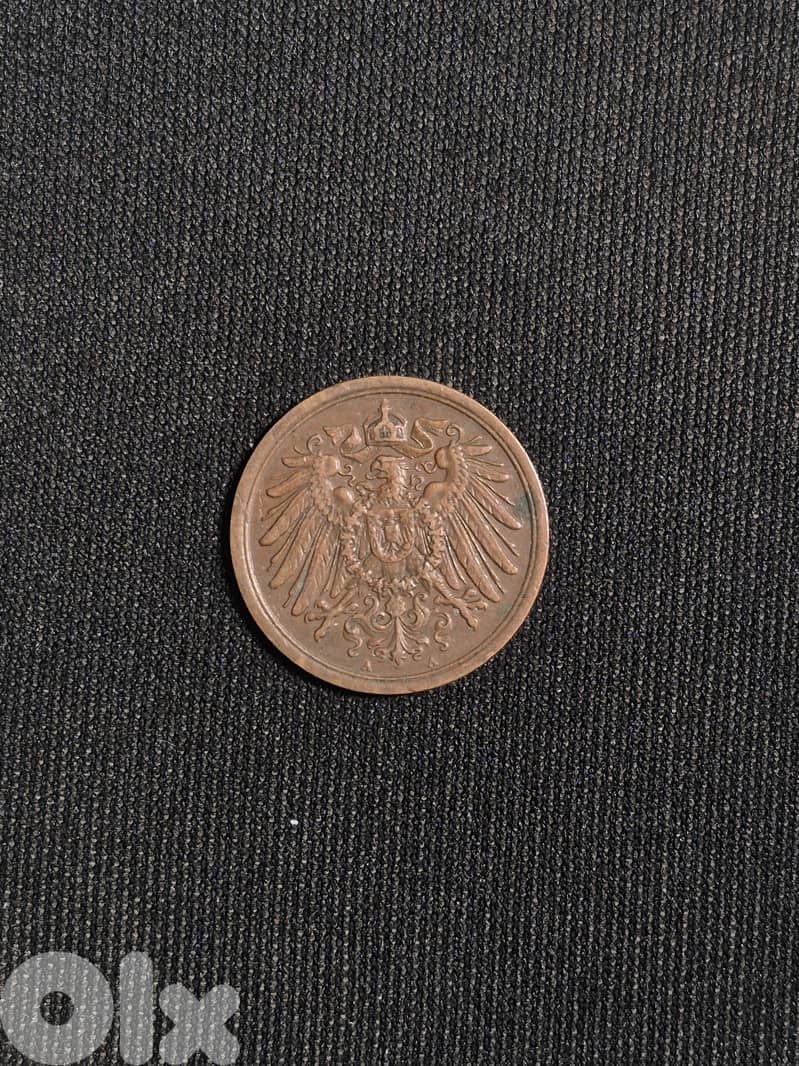 2 Pfennig Deutshes Reich 1910 1