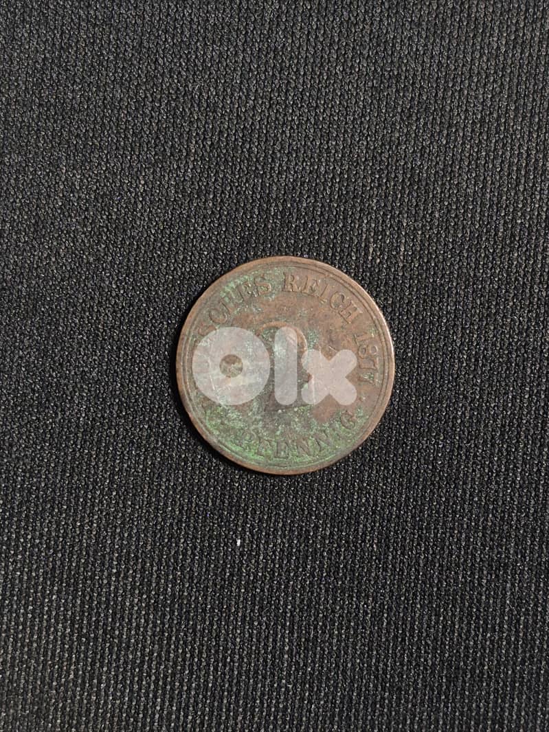 2 Pfennig Deutshes Reich 1877 0