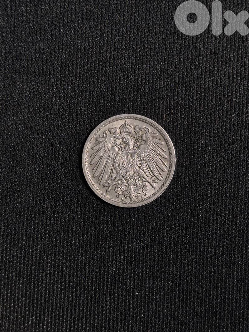 5 Pfennig Deutshes Reich 1908 1