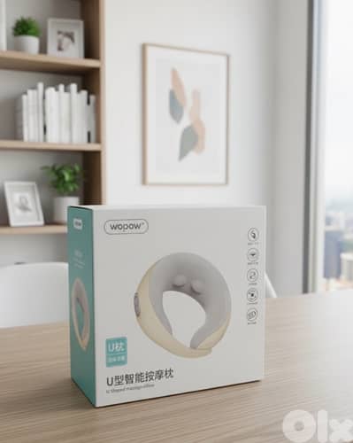 Wopow U-Shaped Smart Neck Massager –  for home, office, or travel