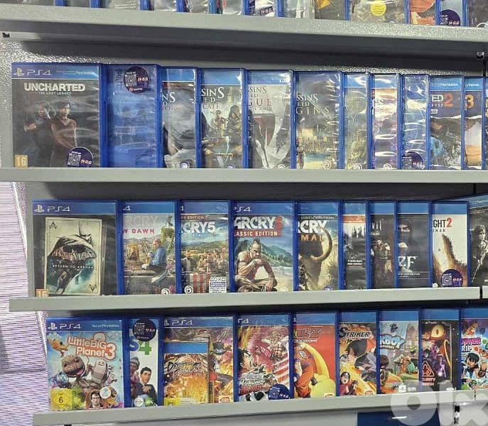 Ps4 used games trade or cash starting 10$ 2